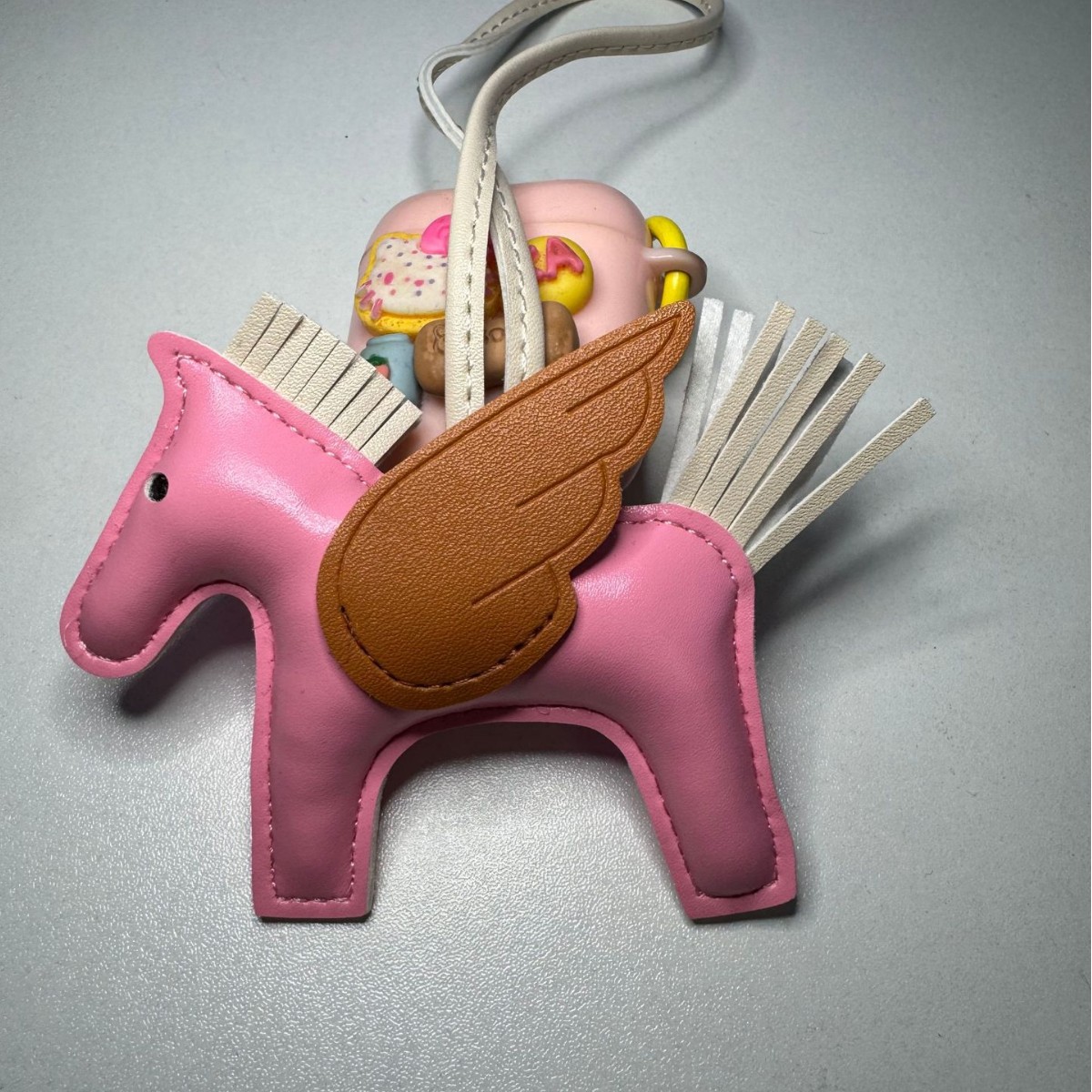 小飛馬h家ストラップpu皮プラチナバッグケリーバッグ掛けキーホルダーペンダントプレゼントかばんアクセサリー