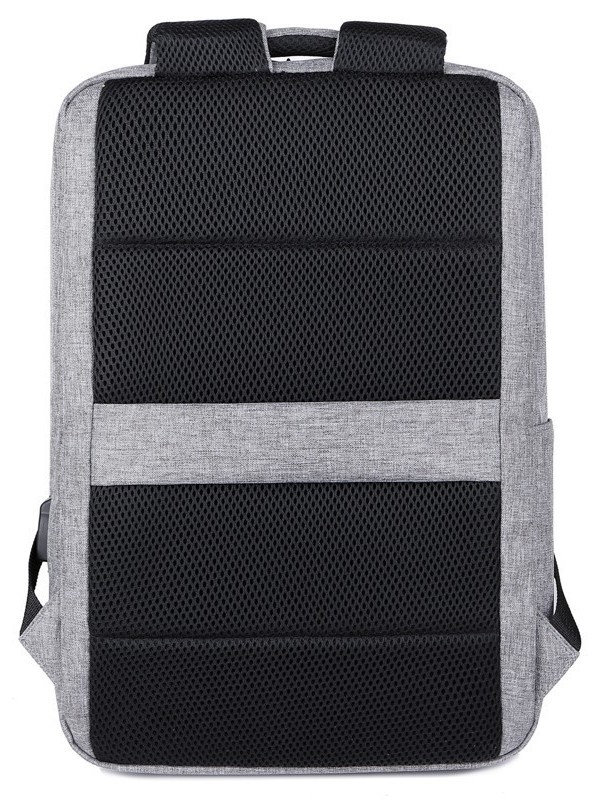 Procesamiento de maleta de negocios a prueba de agua de alta densidad computadora de viaje de ocio de alta capacidad mochila de hombro de escuela secundaria logotipo impreso