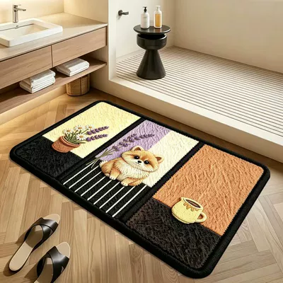 non-slip and dirt-resistant, easy to clean, Avtomobil döşəmə paspasları - 827xxktpgm-5-4060cmfoam-grid