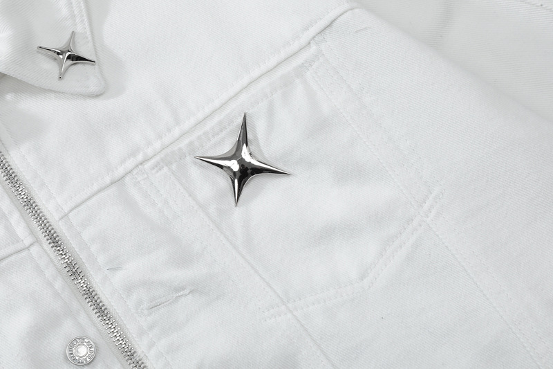 Title 10, Unisex Kot Ceket Hip Hop Tarzı, Bol Kesim Fermu...