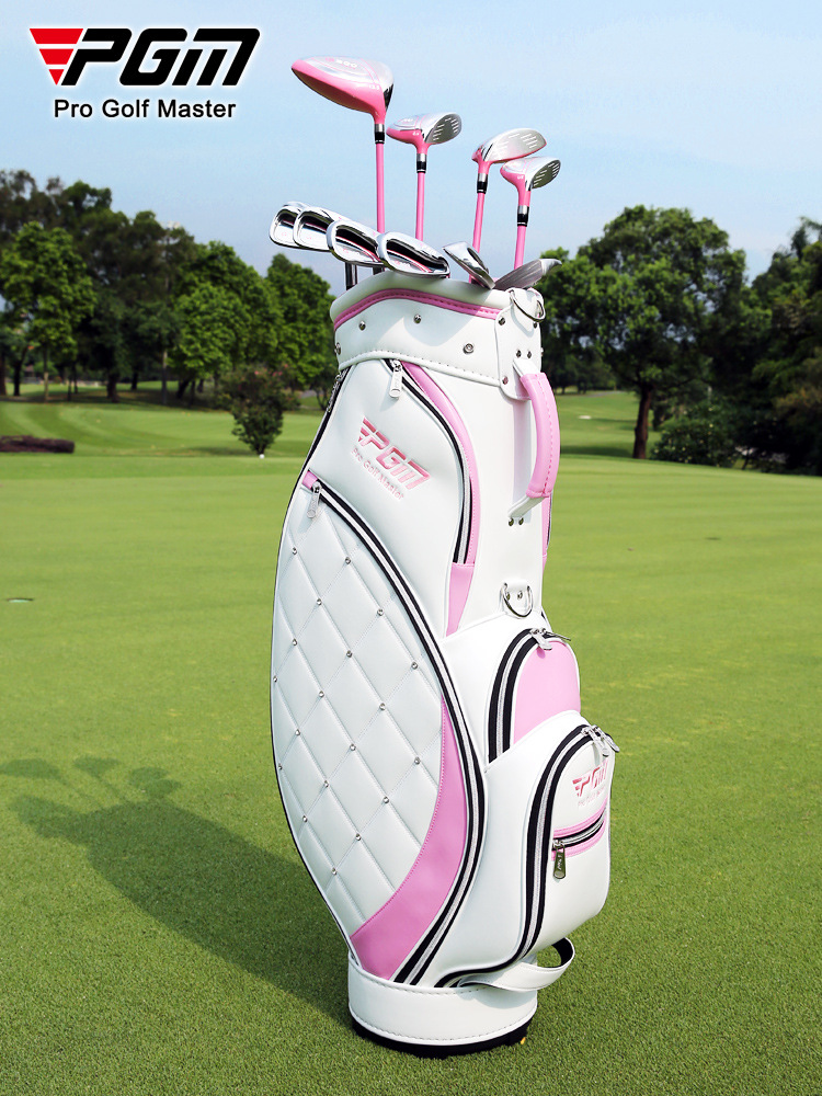 Bộ gậy golf nữ PGM G300 Lady 11 cây hợp kim titan kèm túi đựng — Cacbon! Gậy 11 màu hồng + túi đựng kính thiên văn, Cột thép! Gậy 11 màu hồng + túi đựng kính thiên văn, Carbon! 11 Câu lạc bộ màu hồng + túi bóng tiêu chuẩn, Cột thép! Gậy 11 màu hồng + túi tiêu chuẩn