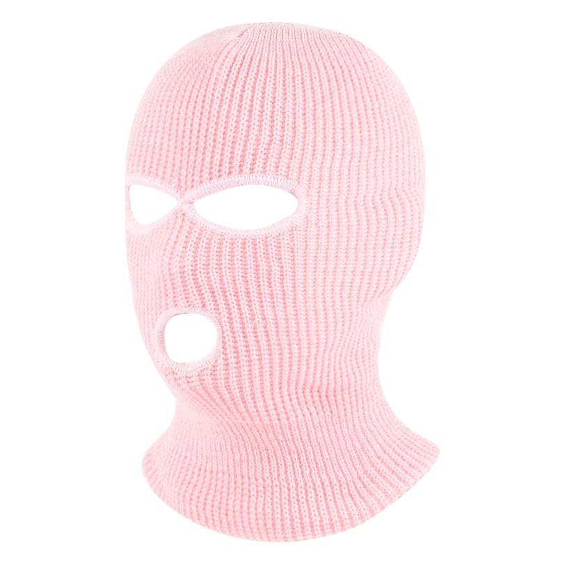 Headgear Hat Men's Winter Riding Warm Hood Winter Windproof Cold-proof Motorcycle Black Full Face Helmet Mask