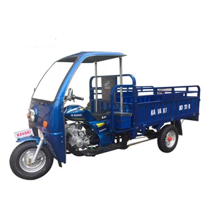 200CC Tikinti Sahəsi Benzinli Yük Kralı Yağışlıqlı Üç Təkərli Motosiklet