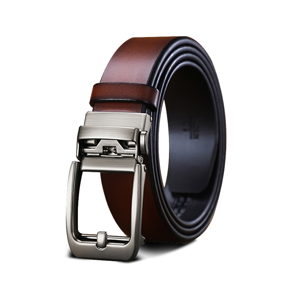 cinturón de hombre cinturón de aguja cinturón de cuero de vaca cinturón de negocios cinturón de cuero pu cinturón al por mayor [enviar perforador]