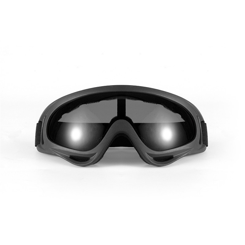 Gafas Tácticas de Protección de Media Montura de PC, para Ciclismo, Motocicleta y Esquí