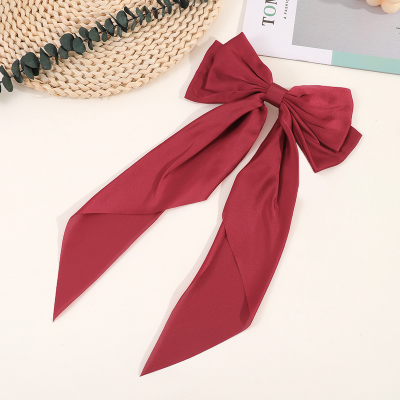 Women's Cute Sweet Korean Style Bow Knot Cloth Hair Clip display picture 12