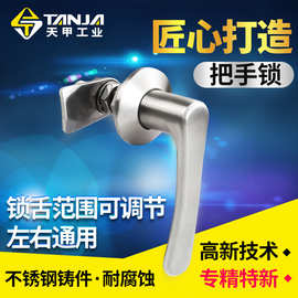 批发T型把手锁通用车库门锁 谷仓门把手锁机箱柜门锁电气柜门锁
