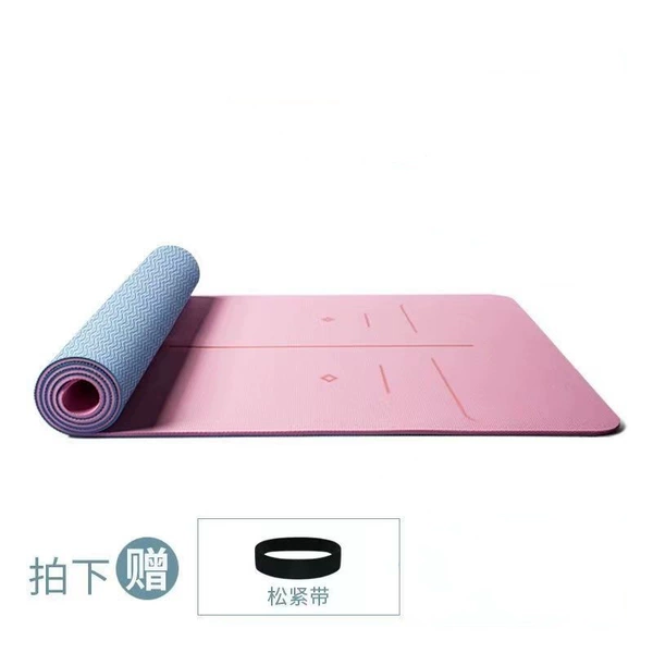 Yoga mat, belt, princess style