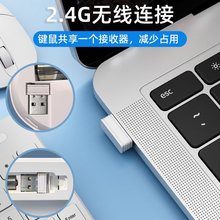 Aplicable a Lenovo Cool Wireless Bluetooth Mouse Keyboard Kit Batería de juegos Tecnología Keyboard Kit Mouse de alto valor