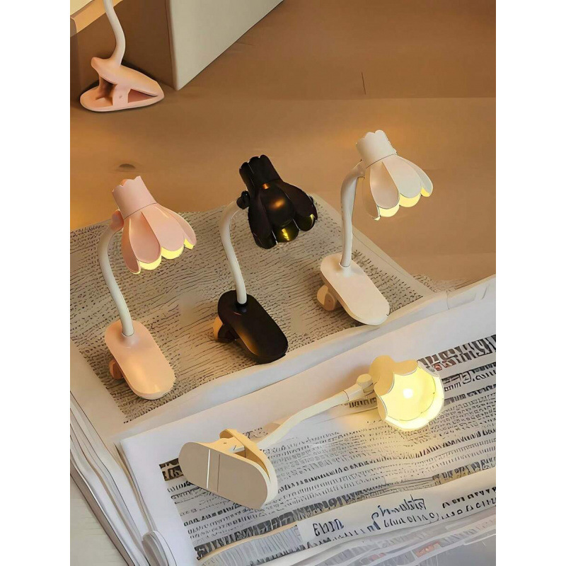 速卖通秋季外贸款代发 Novelty Lighting 暖光便携式小书夹灯|ru