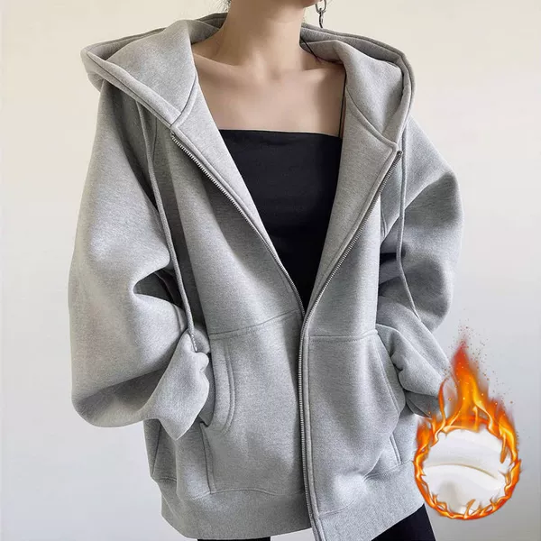 Light Gray/Autumn and Winter Plus Velvet [High Quality Version]♜★