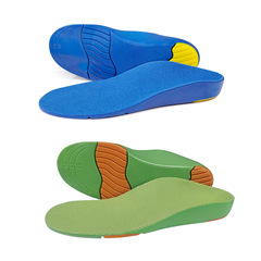 PU corrective insole for internal and external arch support insole for children with flat feet