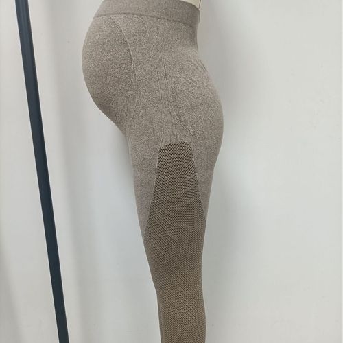 Seamless European and American Knit Sports Yoga Maternity Pants, Moisture-Wicking, Quick-Drying, Breathable, Nine-Eighteen Length