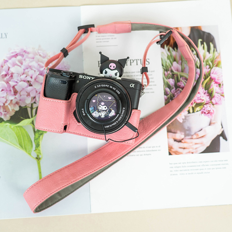 A6400 보호 케이스 A6700 카메라 가방 A7C2 가죽 케이스 A7C 2 세대베이스 백 A7M4A7R5 액세서리