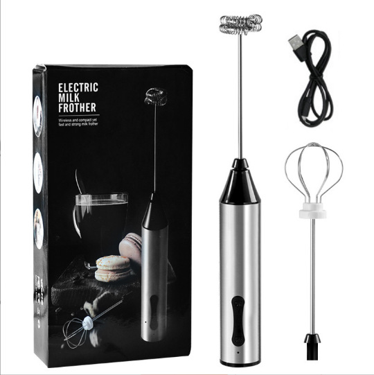 Charging milk foam electric milk bubbler coffee mixer eggbeater…
