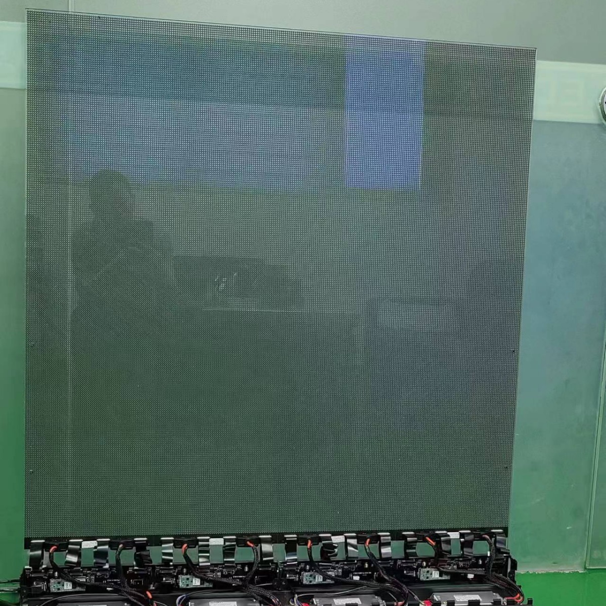 pantalla holográfica invisible LED pantalla transparente interior se puede cortar y doblar fácil de instalar