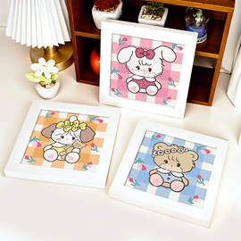 钻石画、皮画;DIY/数字油画;创意贴纸