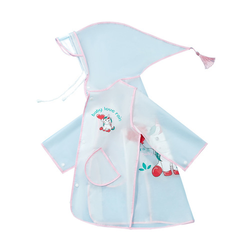 eva children raincoat wholesale customized kindergarten small children 3 to 8 years old boys and girls primary school students raincoat cute 