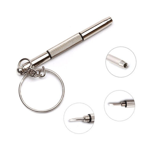 Portable glasses screwdriver multifunctional screwdriver glasses gadget metal JJ11056