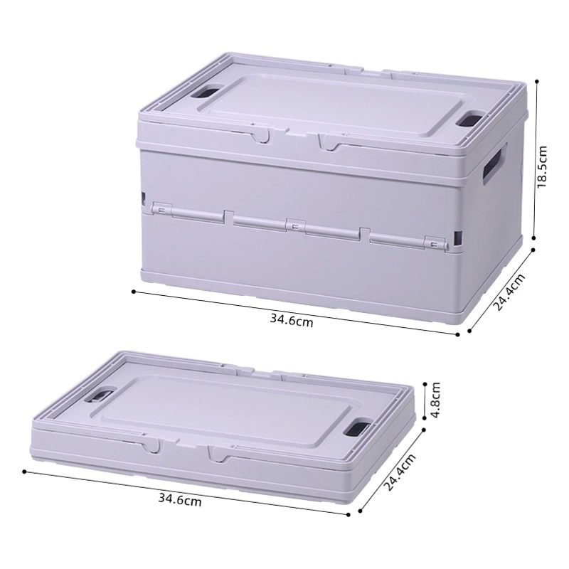 Коробка для хранения игрушек Складная пластиковая коробка для хранения мусора