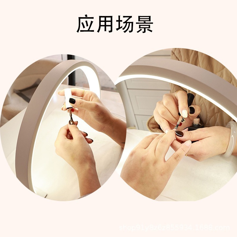 Lámpara de pestañas de mes de escritorio, lámpara de pestañas de uñas, lámpara de pestañas de brillo, lámpara de uñas en forma de U, lámpara de belleza transfronteriza de Amazon.