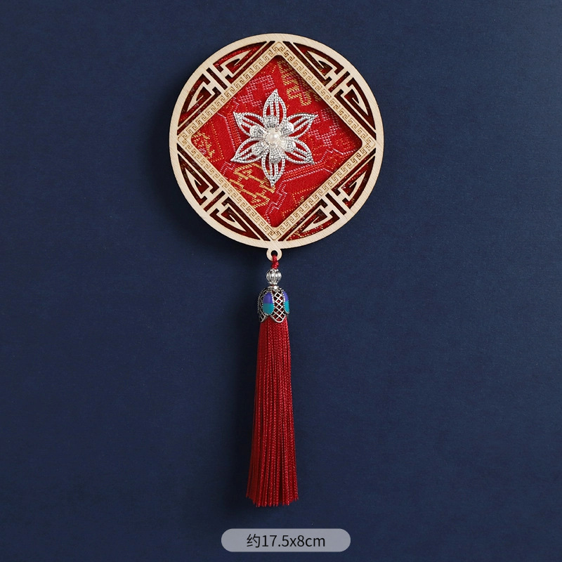 28-Zhuangjin refrigerator magnet (tassel red)