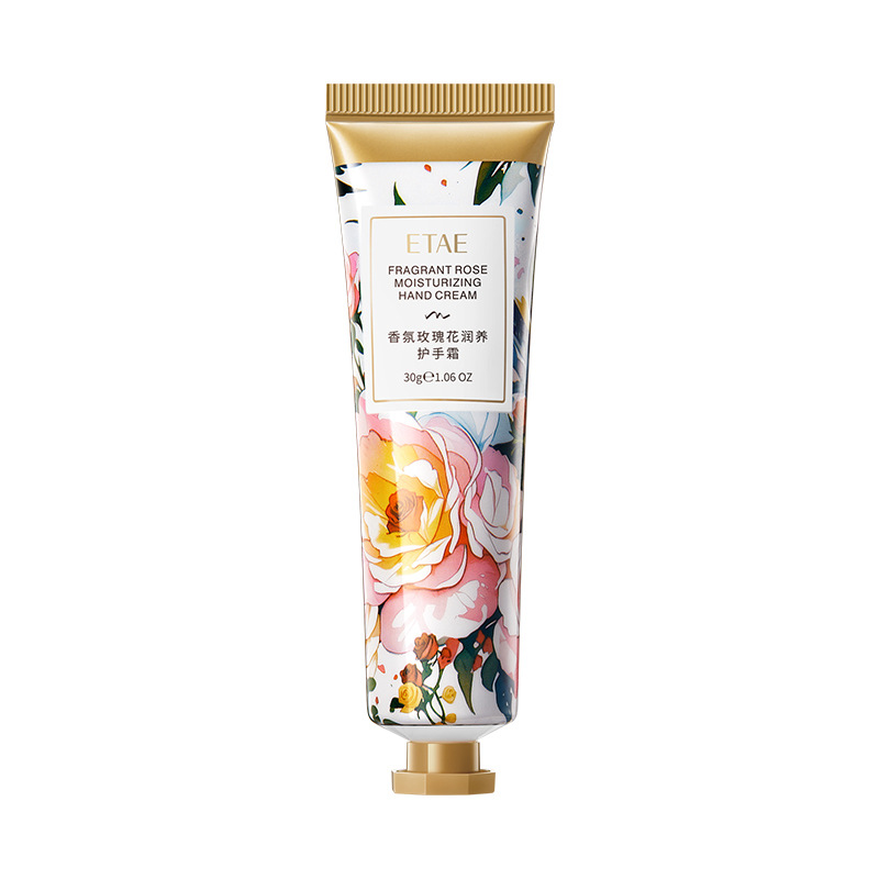 Fragrancia de cereza, crema de manos humectante, crema de manos para la piel de otoño y invierno, alta calidad facial.
