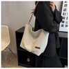 Demi-season retro shopping bag, one-shoulder bag, 2022 collection, Korean style