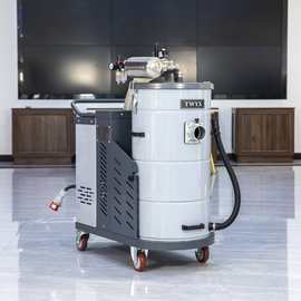 工业吸尘器粉尘清理脉冲吸尘器380V大功率除尘器车间用移动吸尘器