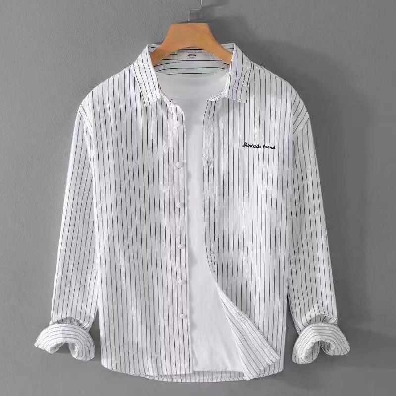 Yc79 high quality cool silk cotton shirt