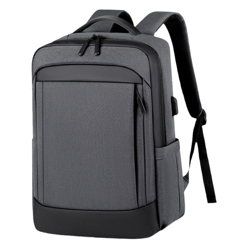Men's multi-functional backpack waterproof Oxford cloth business commuter computer bag large capacity backpack thermal transfer logo