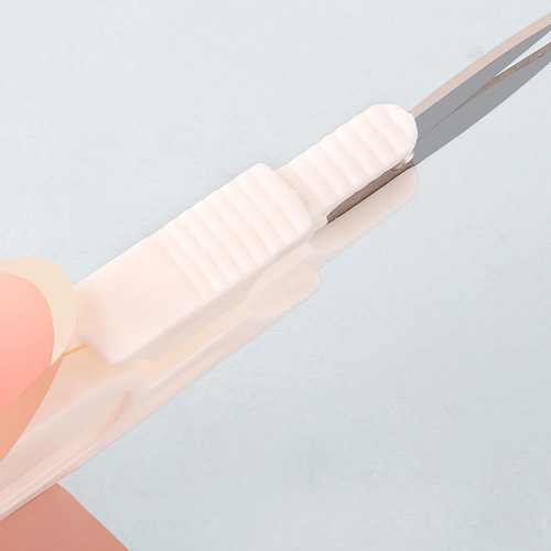 Stainless steel tailor scissors household u-shaped small scissors safety fishing thread scissors sewing cross stitch thread shears yarn scissors