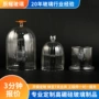 防尘展示定制条纹玻璃罩