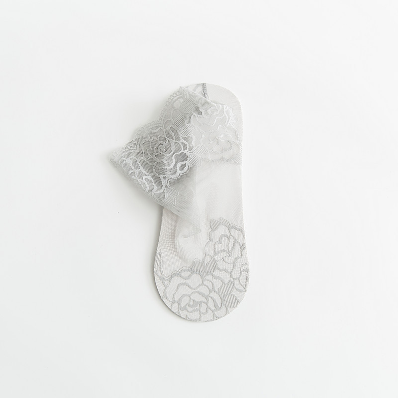 Mid-tube lace gray