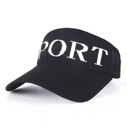  New Knitted Open-Top Sports Casual Sun Protection UV Blocking Breathable Duckbill Hat Wholesale