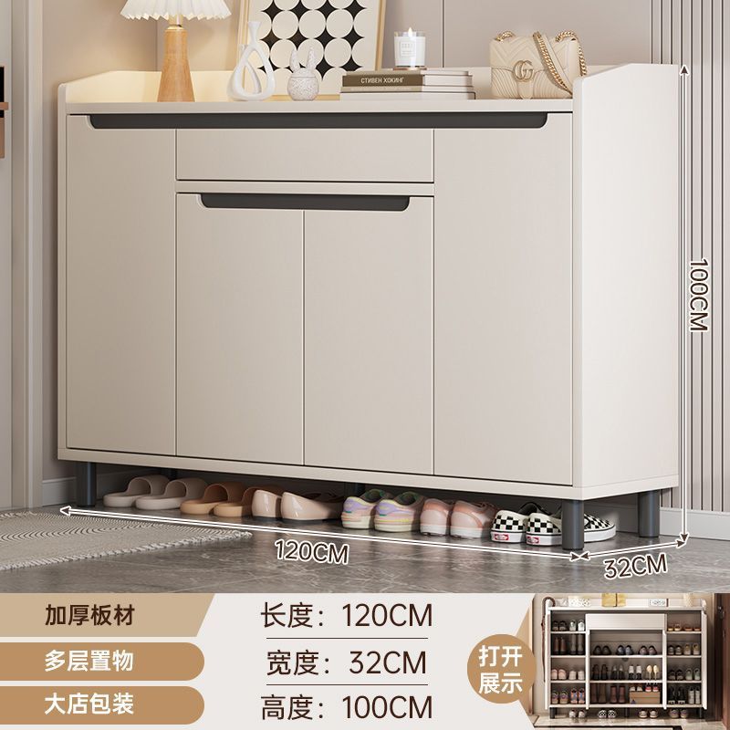 鞋柜家用门口外楼道入户玄关柜新款2024爆款走廊简易收纳储物鞋架|undefined