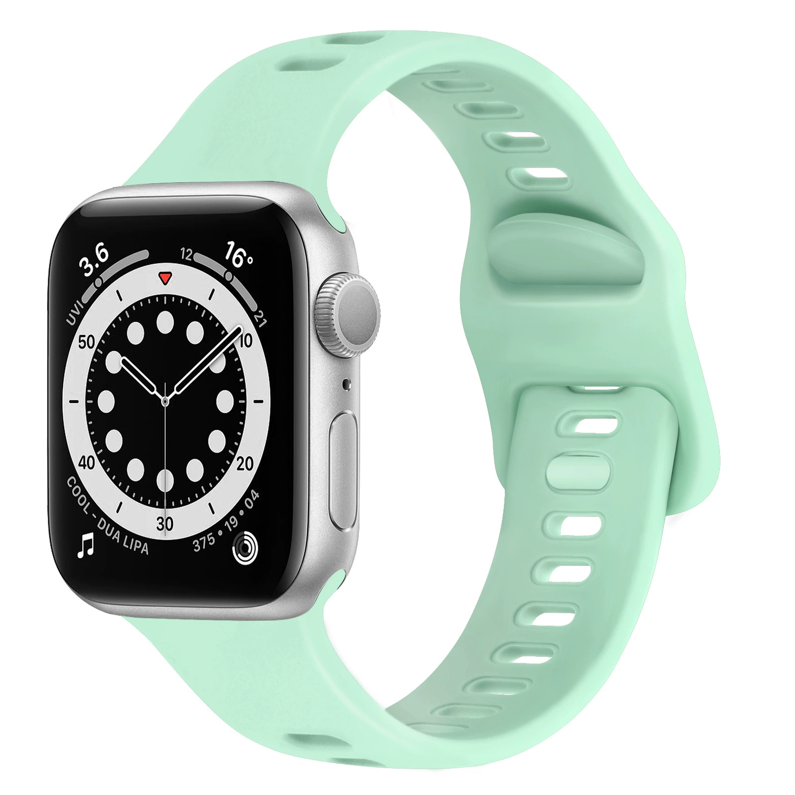 Apple, силиконовый ремешок для часов