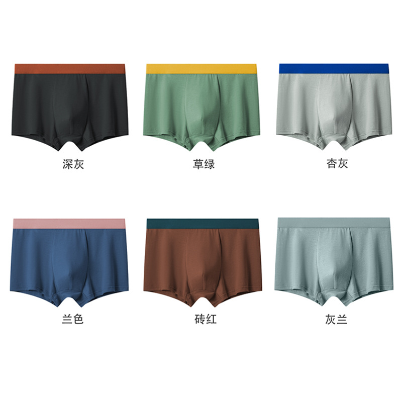 (seis bolsas) azul grisáceo + rojo ladrillo + verde hierba + gris albaricoque + azul + gris oscuro