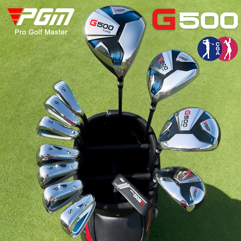Bộ gậy golf PGM cho người mới bắt đầu 12 chiếc hợp kim titan — [Trục carbon cấp S] 12 gói MTG075, [Trục carbon hạng R] 12 gói MTG075, [Trục thép không gỉ] 12 gói MTG075, [Trục carbon cấp S] 9 gói MTG075