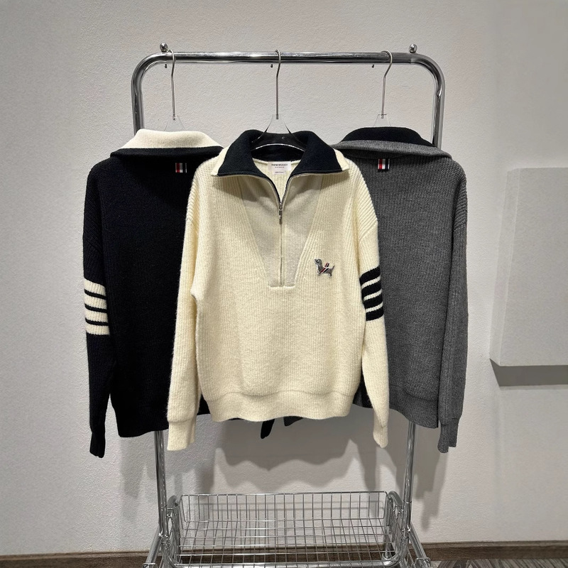 Can Be Labeled Thom Brassy 1764 Shawl Collar Dog Sweater