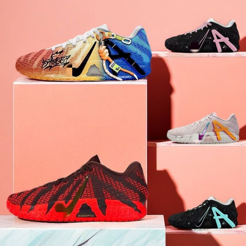 New Product Ja3 Morant 3Rd Generation Basketball Shoes with Full-Length Air Cushion, Breathable, Shock-Absorbing, Non-Slip, Lightweight, Practical Sports Shoes for Men and Women