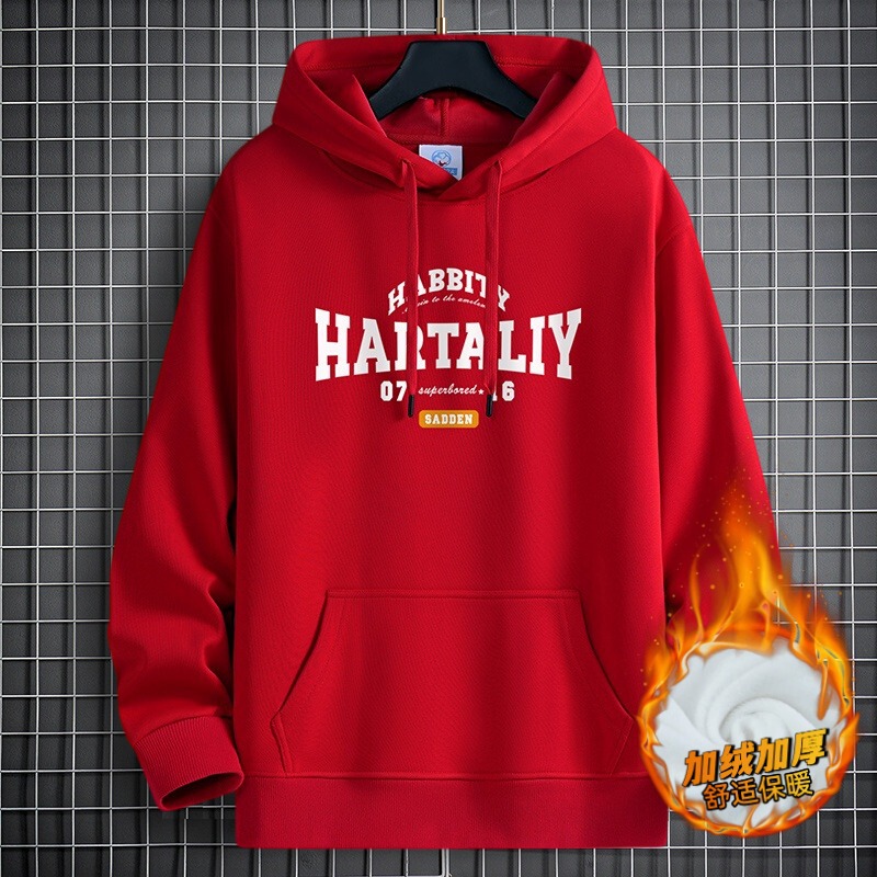 Heavyweight 320gsm spring and autumn hooded sweatshirt for men, young students, and couples, casual loose-fit hoodie Heavyweight 320gsm spring and autumn hooded sweatshirt for men, young students, and couples, casual loose-fit hoodie