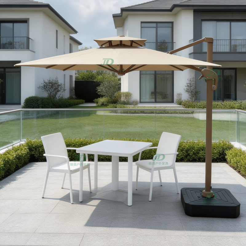 Outdoor sunshade umbrella for villa garden, courtyard, terrace, outdoor Roman umbrella, commercial large outdoor umbrella for homestay and hotel Outdoor sunshade umbrella for villa garden, courtyard, terrace, outdoor Roman umbrella, commercial large outdoor umbrella for homestay and hotel
