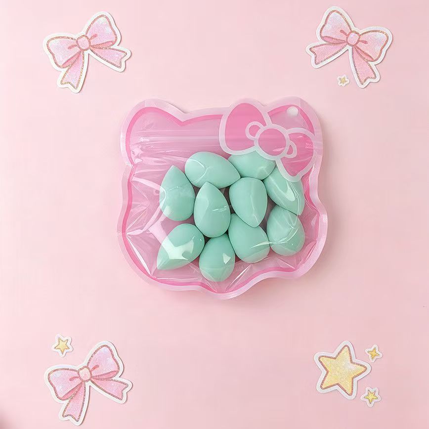 Esponja de Maquillaje en Gota Mini de Poliuretano Uso en Seco y Húmedo, Portátil para Maquillaje Facial image 9