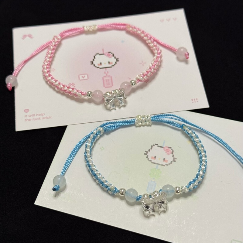 New Bow Bracelet, Sweet and Cute, High-Looking Bracelet, Birthday Gift for Best Friend, Couple Gift
