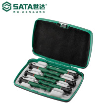 Sata/世达五金工具6件一字十字微型螺丝批螺丝刀组套09312套装