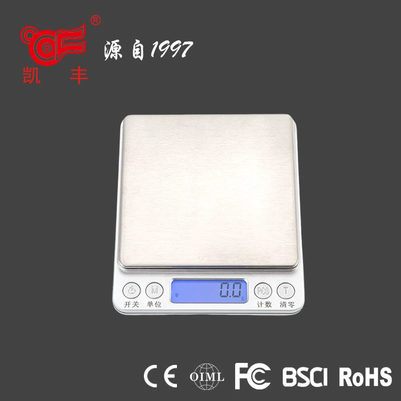 Электронные кухонные весы Kai Feng i2000 из нержавеющей стали, мини-весы для продуктов, весы для выпечки, бытовые весы, экспортное качество, высокая точность