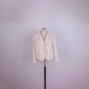 2025С���L��ʽ�p�ݼ�ɫ�̿�V�IƤëһ�wŮ�����׷����_����ů