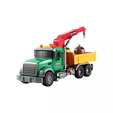 仿真垃圾车环卫车工程车模型声光回力垃圾桶清洁垃圾分类儿童玩具