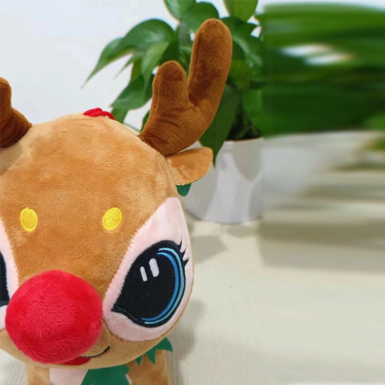 Navidad muñeca de peluche de juguete lindo Navidad alce muñeca grande regalo de Navidad regalo ciervos